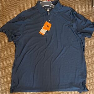 Hickey Freeman Men's Blue Polo Shirt